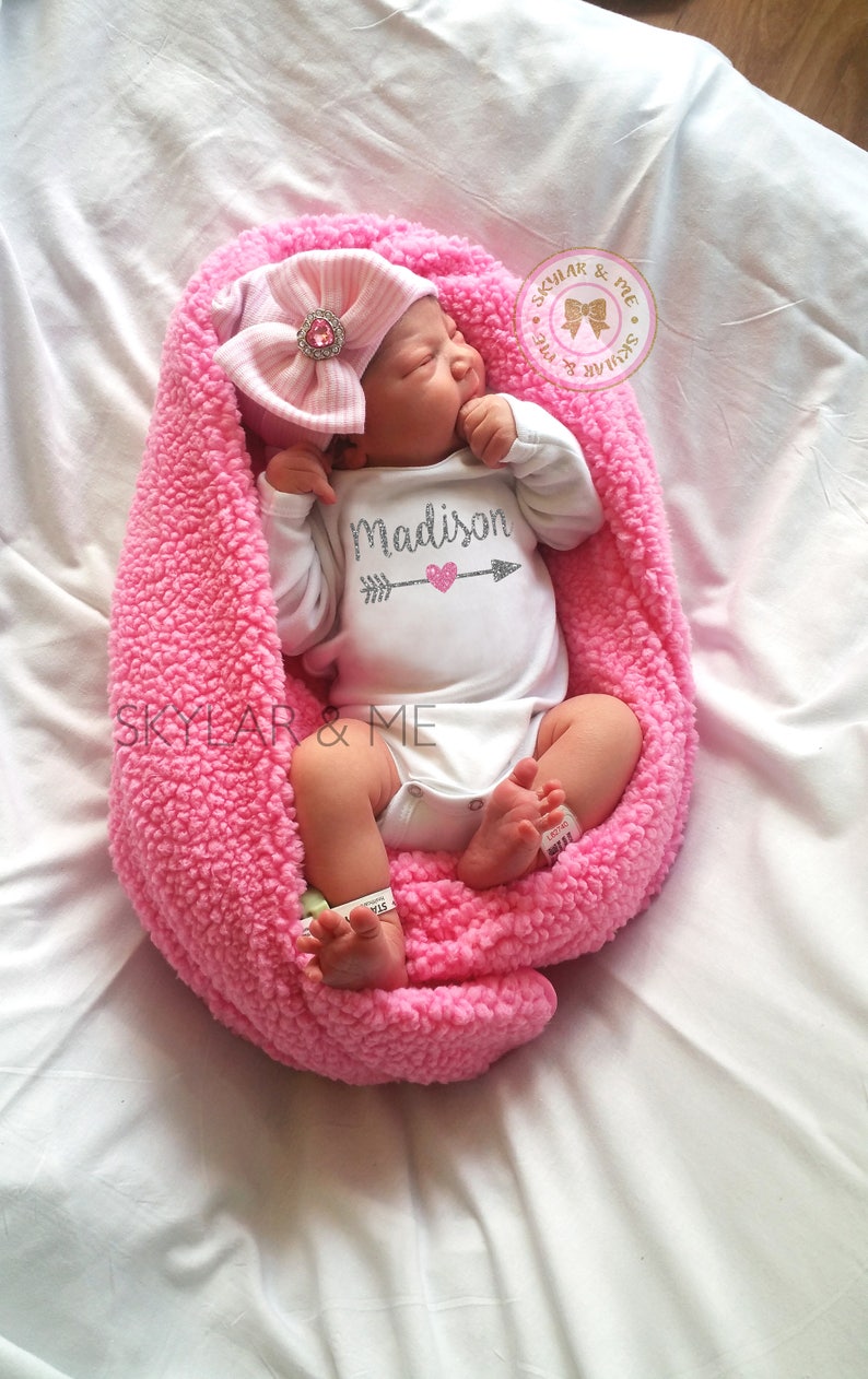 PERSONALIZED Baby Girl Gift Baby Girl Coming Home Outfit Etsy