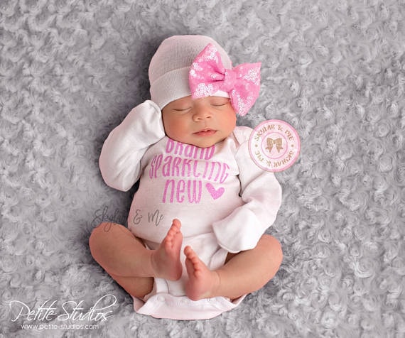 Pink Baby Girl Coming Home Outfit Pink Baby Girl Newborn - Etsy