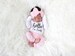 Newborn Girl Coming Home Outfit, Personalized Baby Girl Take Home Outfit, Baby Girl Gift, Gift Set 