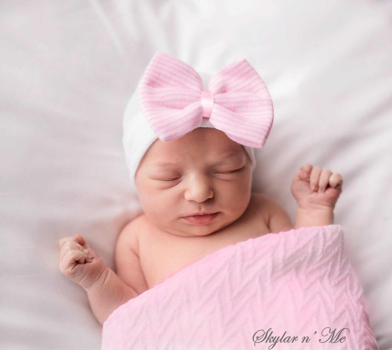 Baby hospital hat newborn hat newborn girl hat newborn Etsy