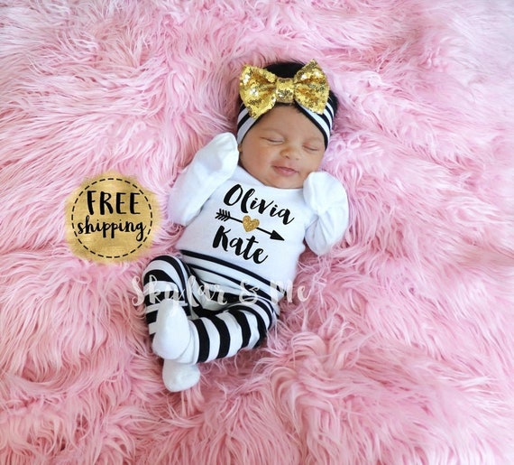 take me home outfit baby girl