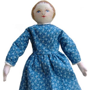 Antique, vintage Style Tissu Doll Pattern