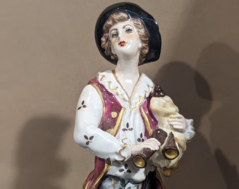 希少なマイセン ポプリボウル ペア – 貴族と貴婦人 – アンティーク