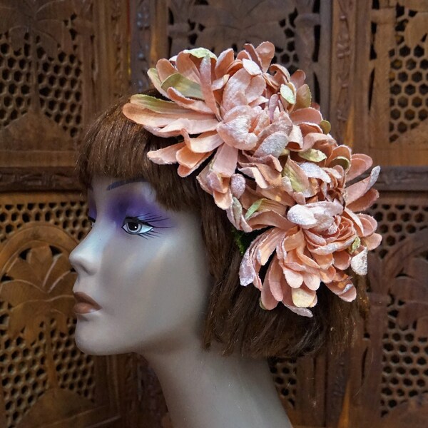 Flower Headdress - Etsy