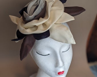 Chapeau Derby Vintage Femme Henry Heath - Noir - Fabriqué Angleterre