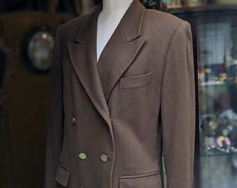 Vintage Jacket Burberrys Brown Unisex