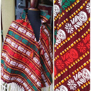 Vintage Ecuadorian Poncho