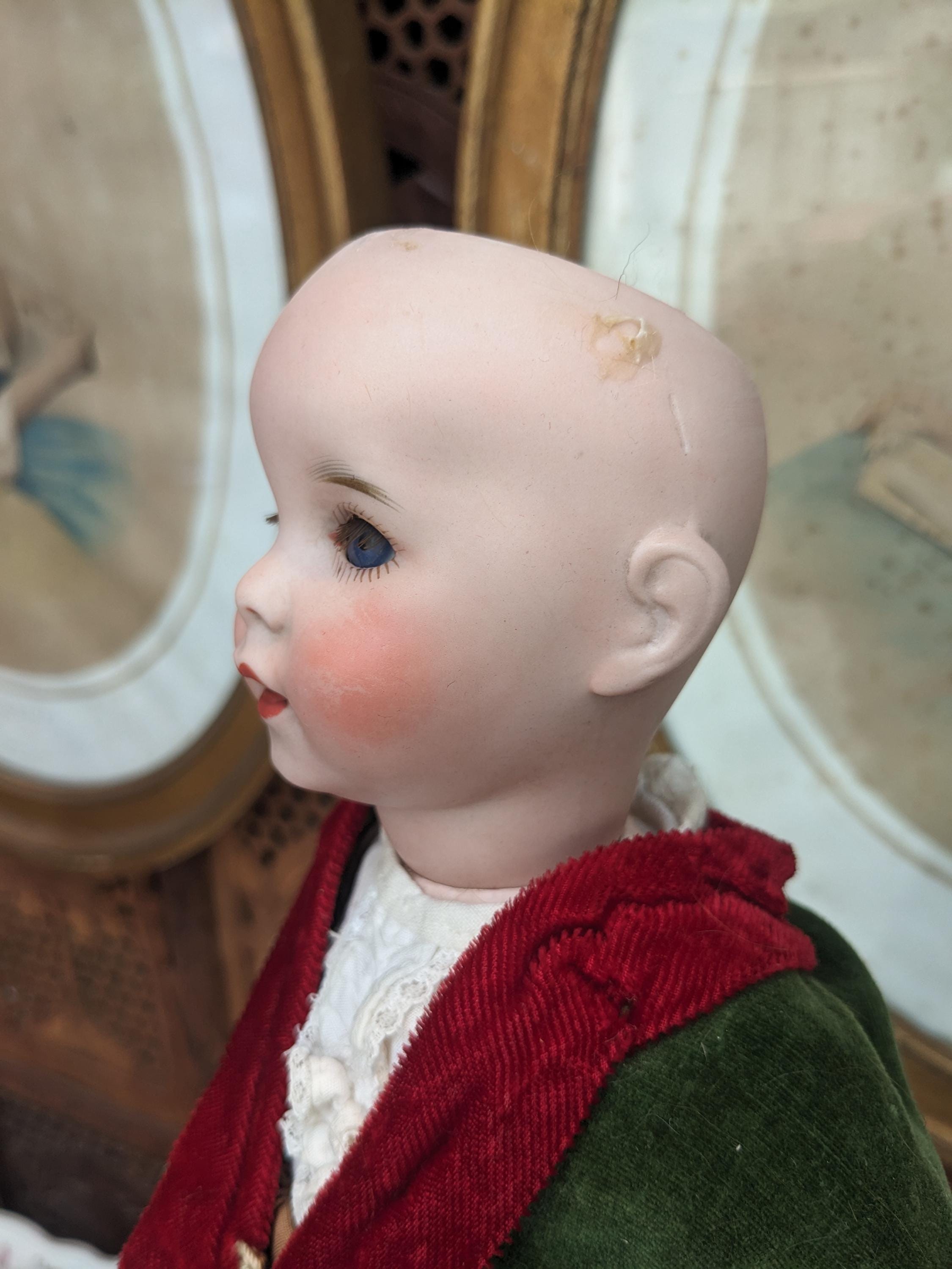Antique Doll French SFBJ 247 Bebe Rare Character // Twirp 23
