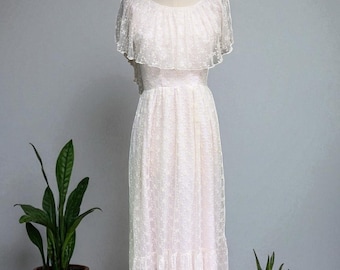 Vintage Brautkleid 70er Jahre // Romantic Wedding Dress