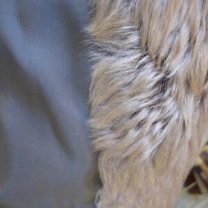 Vintage Mouton Fur Coat / Gray Brown fUR COAT / Lamb Fur / Lamb Fur Coat image 10