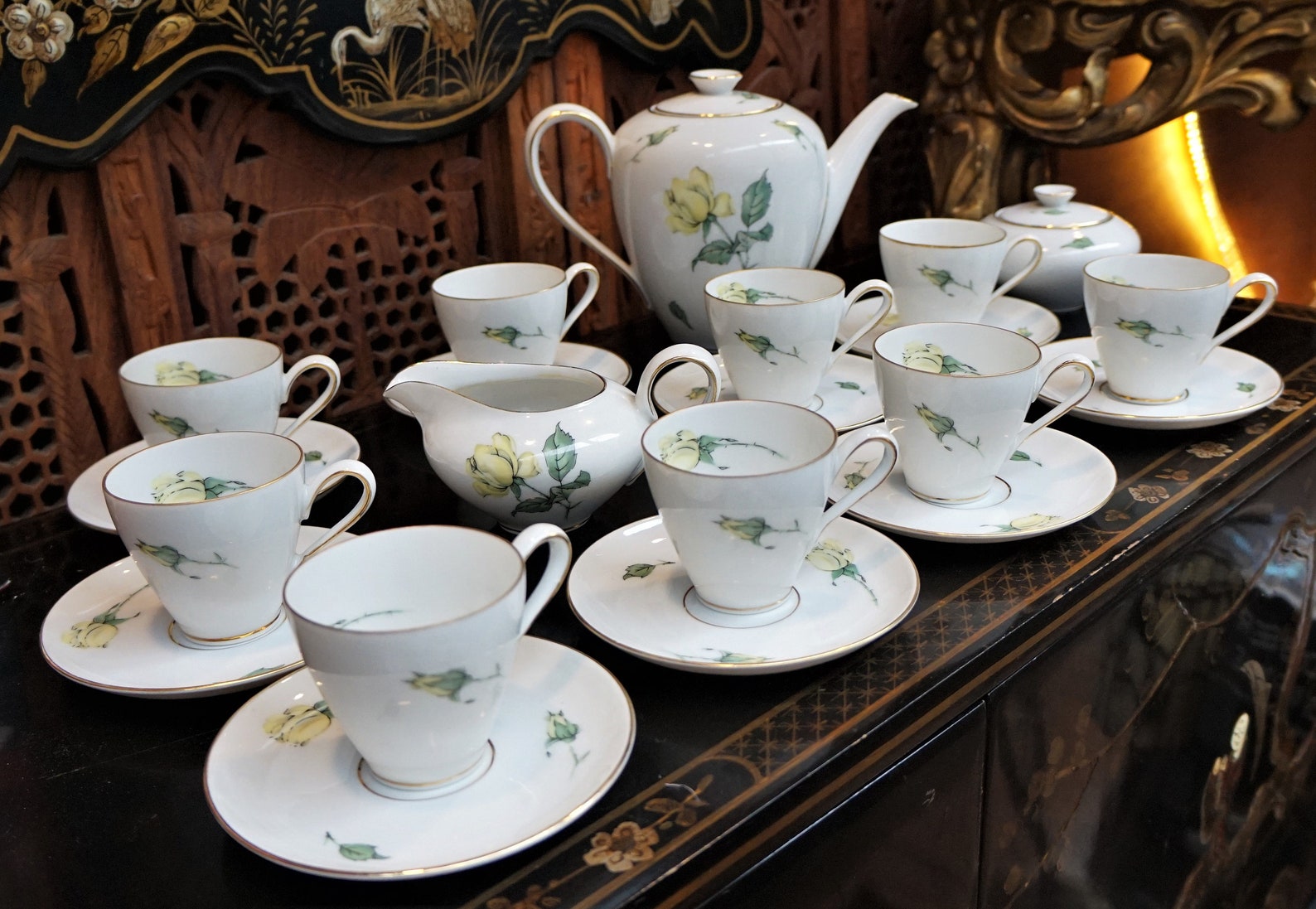 Vintage Coffee Set KPM Krister Germany // Amazing Germany Tea Etsy UK