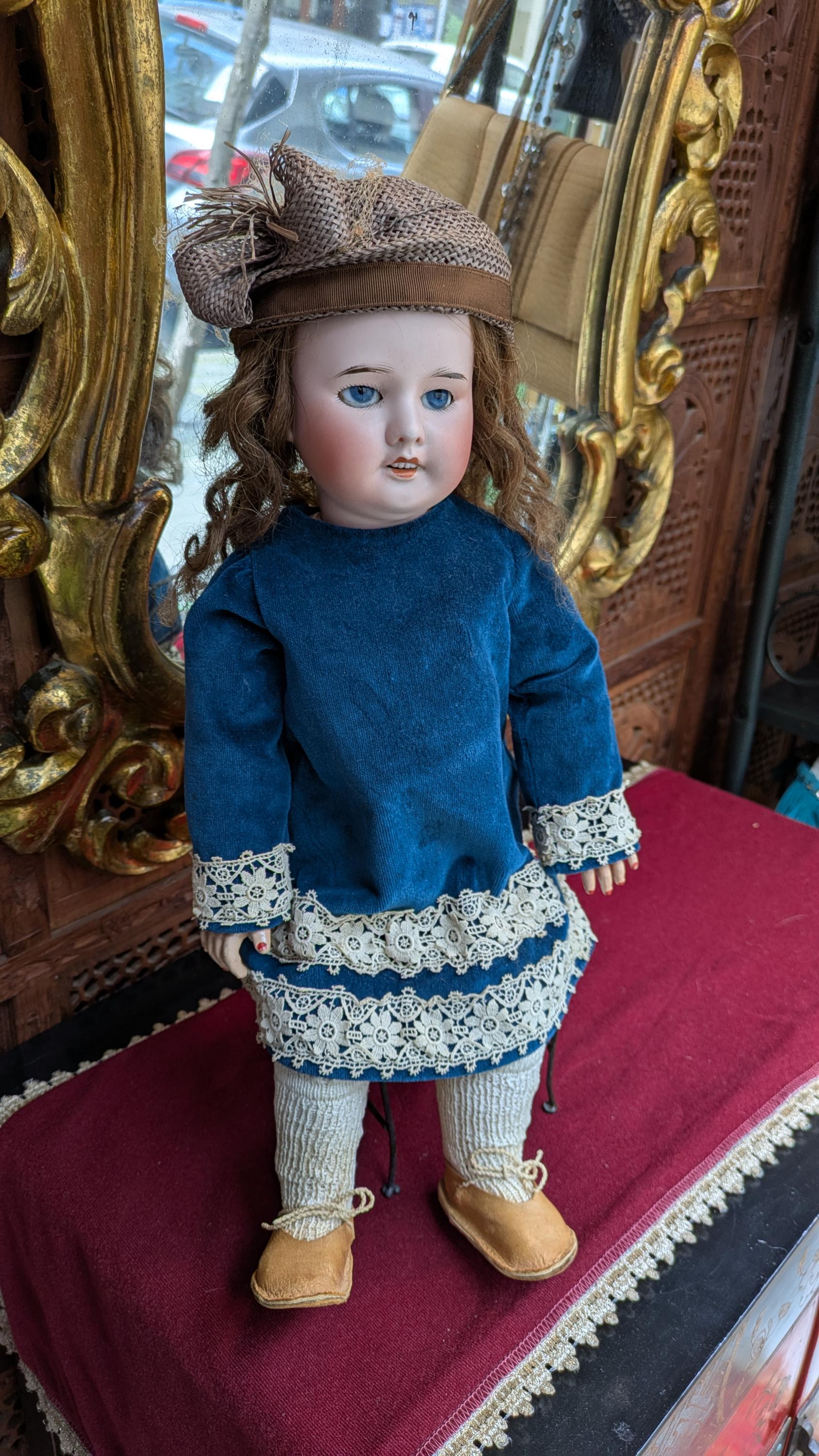 Antique Doll SFBJ Paris 3 / 46 Cm -18