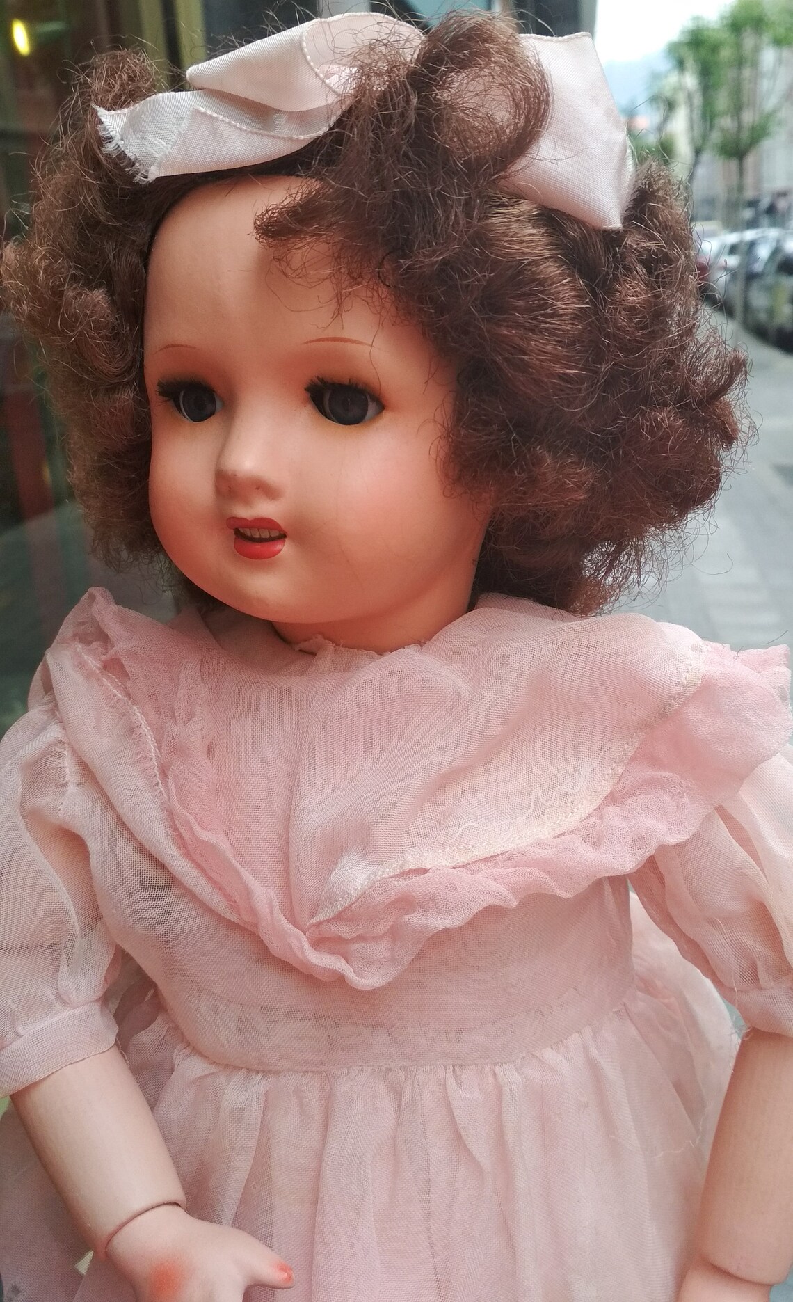 Vintage Large Old walking doll in Original Box / Les poupees Etsy