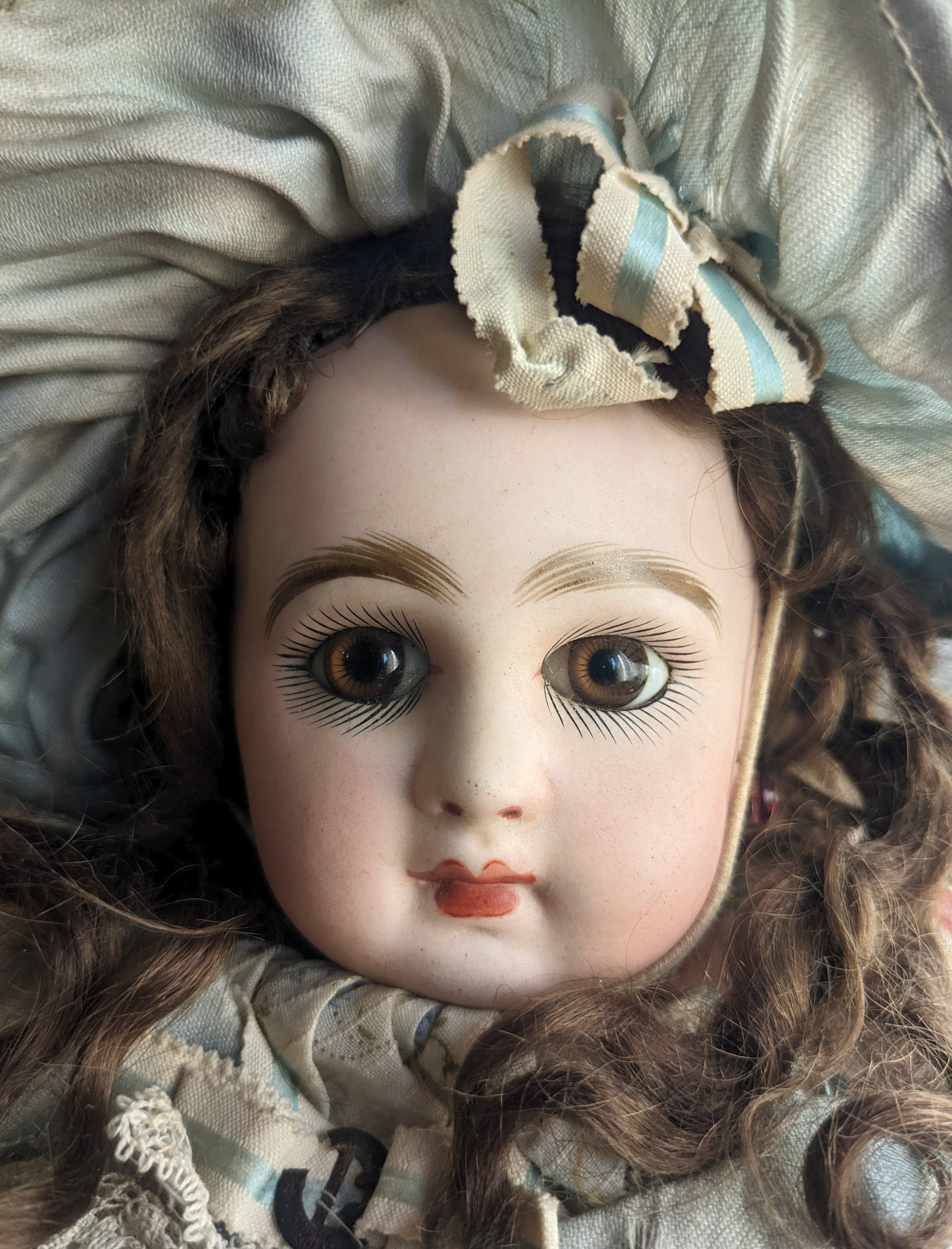 Antique Deposé Tete Jumeau 5 Doll // French Doll // Close