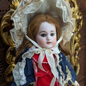 Antique Doll Simon and Halbig S&H DEP 7 Antique Bisque Head Doll