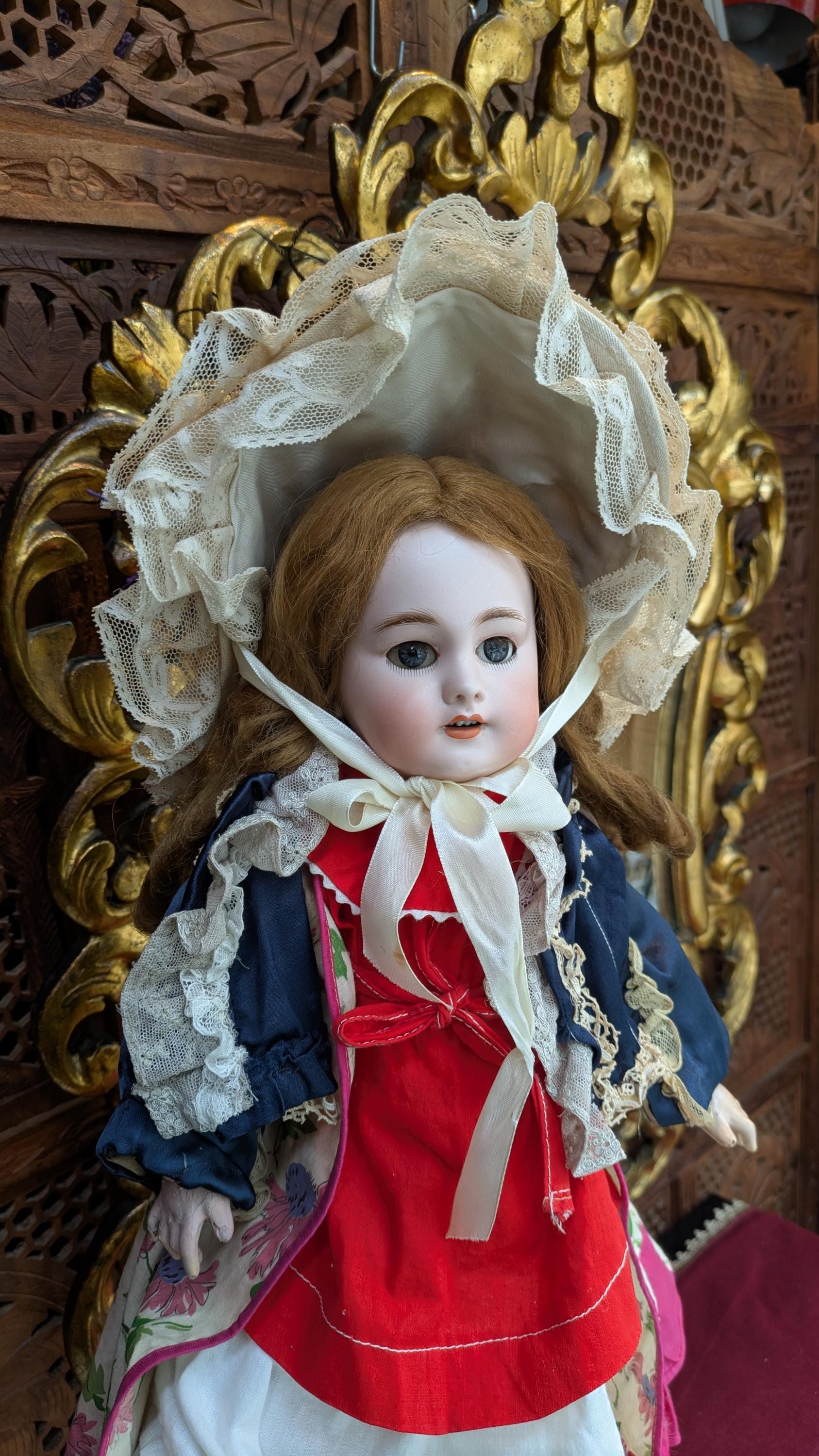 アンティークドール　「Bell-ringing doll」 アンティークドール 「Bell-ringing doll」 アンティークドール