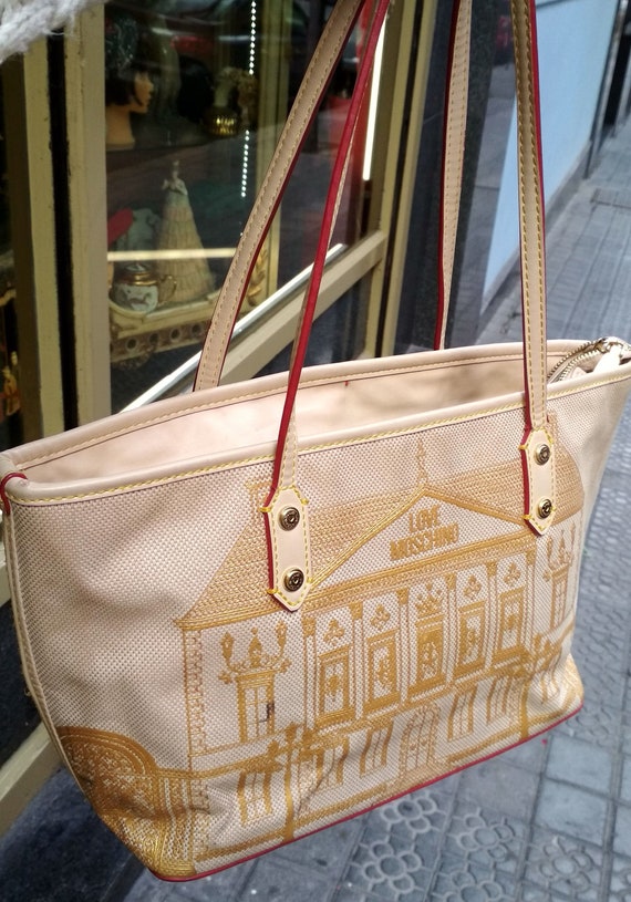 love moschino bag beige