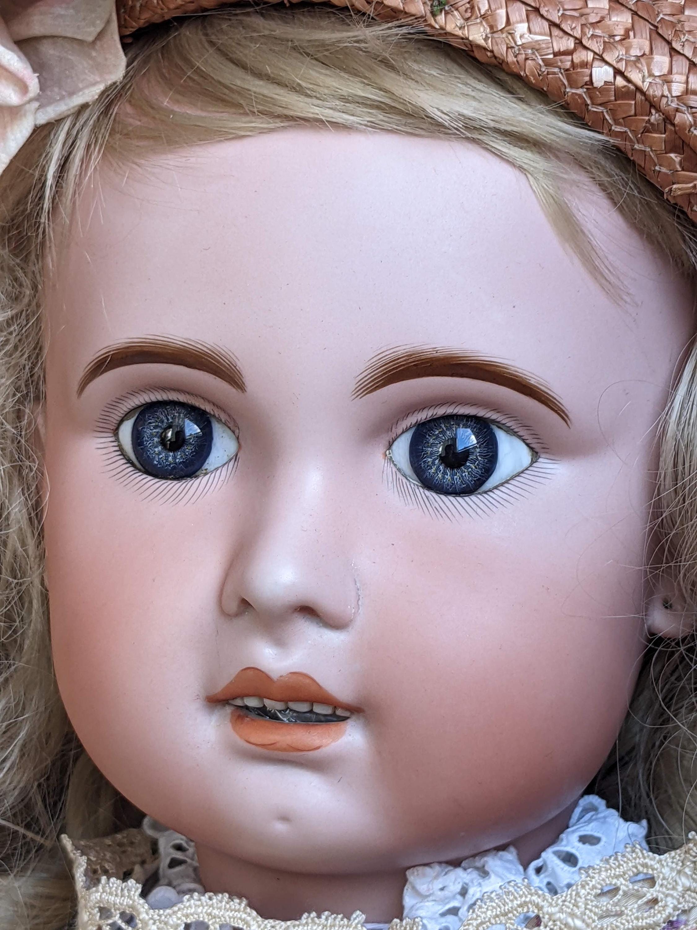 Antique Bebe Jumeau 1907 Size 16 Bebe With Amazing Clothes