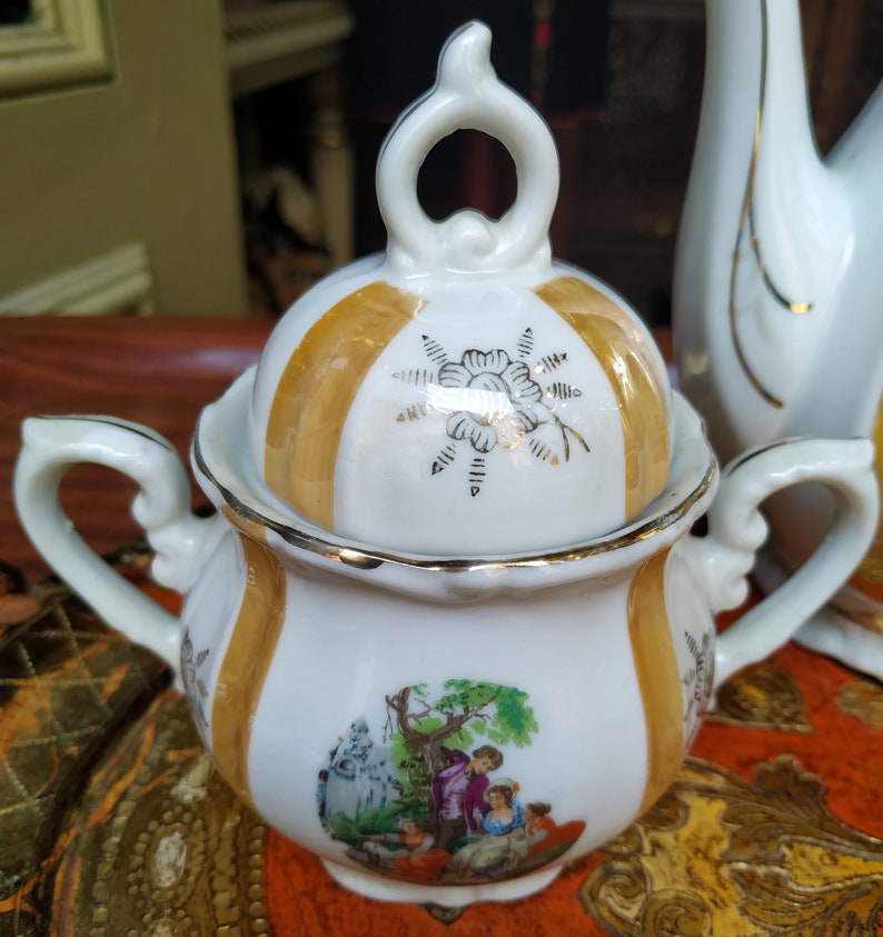 Vintage EIHO Made in Japan Grade A Coffee Set // Home Decor Etsy