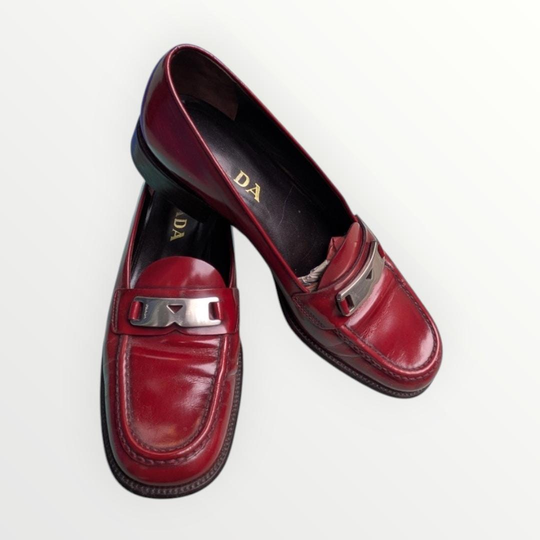 Vintage Prada Loafer - Etsy