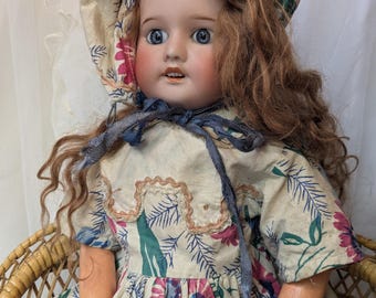 アンティークフランス人形 SFBJ パリ 60 // ビスクドール - Etsy 日本