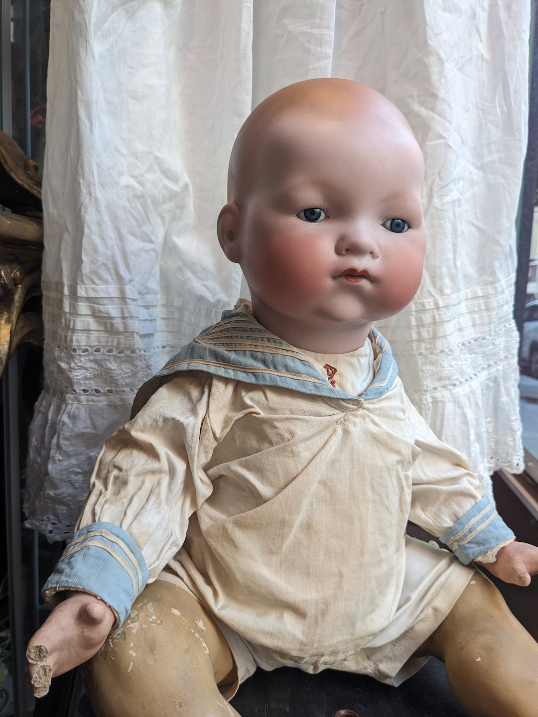 Antiguo Bebé Carácter Dream Baby NO Bambino ARMAND MARSEILLE 29Cm