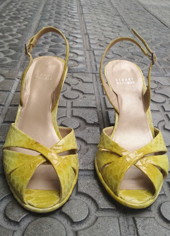 Vintage Stuart Weitzman Shoes / Vintage Snake Eleg