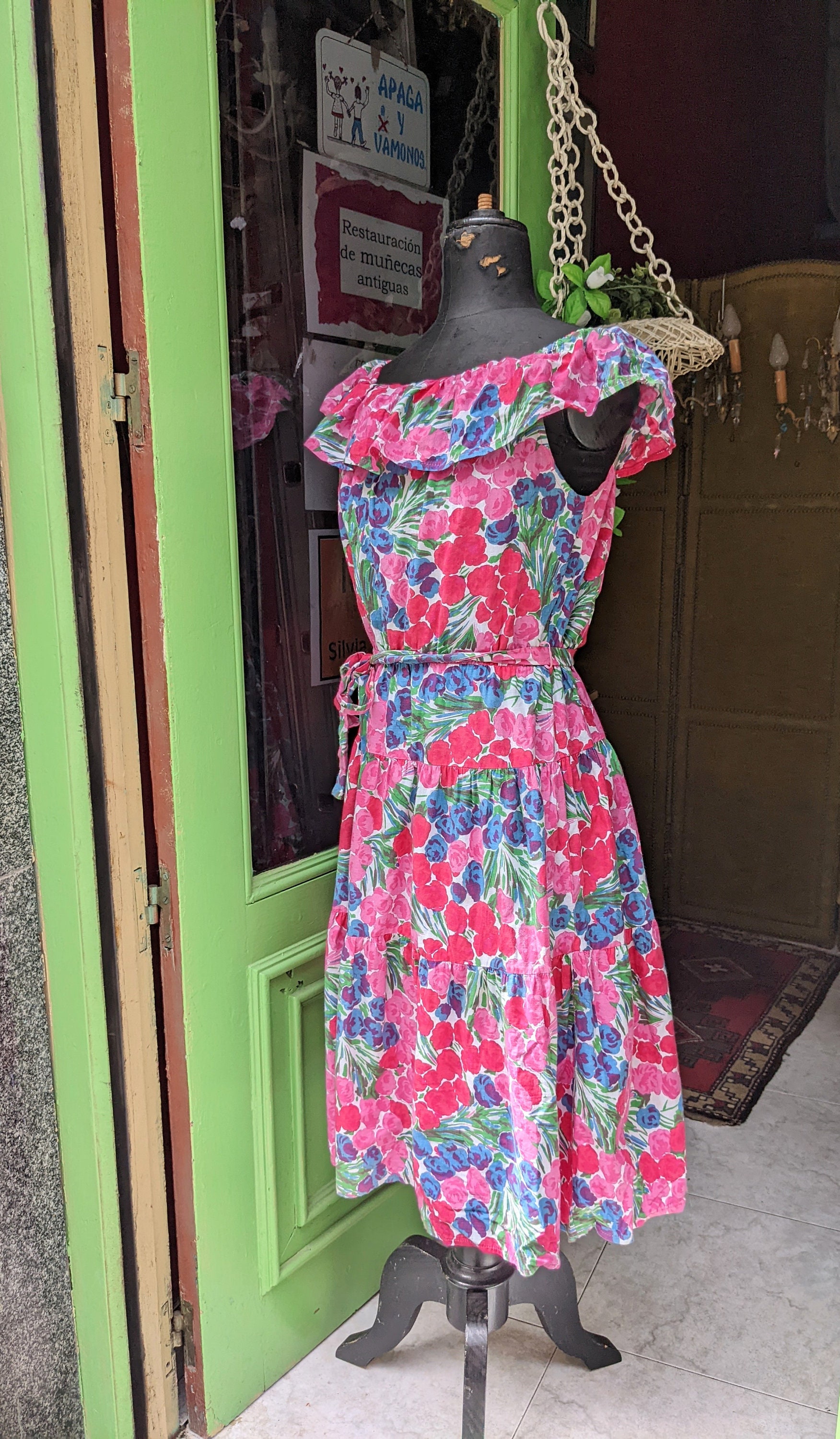 Vintage Dress Paul Poly Uk 16/44 Size Flowers Cotton // Paul Poly Summer Dress - Etsy Vintage Dress Paul Poly Uk 16/44 Size Flowers Cotton // Paul Poly Summer Dress - Etsy