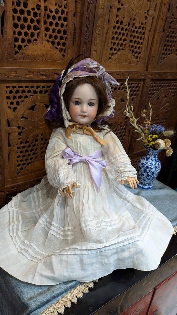 アンティークSFBJ 301 BeBe TeTe Jumeau人形 フランス製ビスクドール