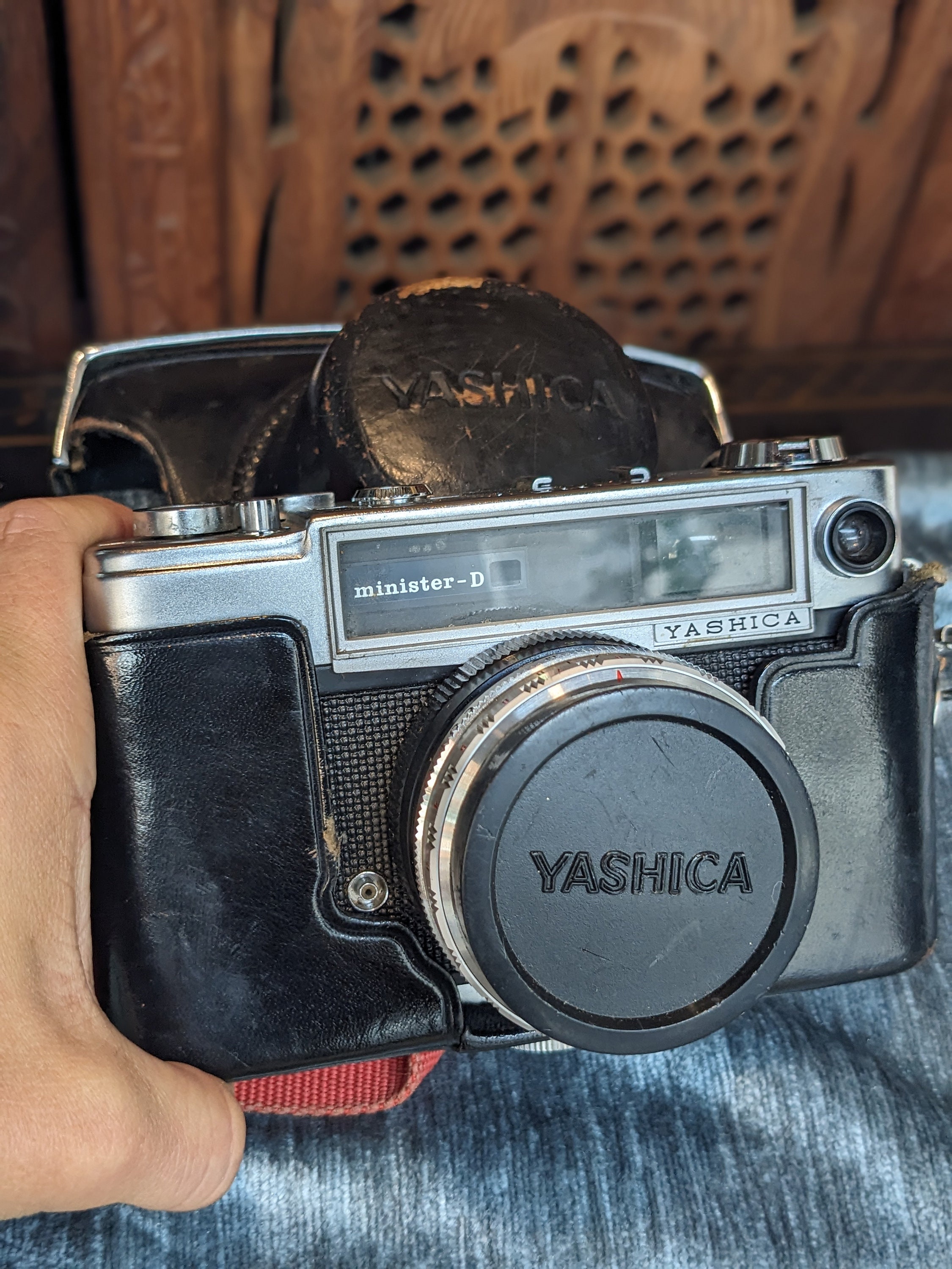 ヴィンテージ ヤシカ ミニスターD レンジファインダー 35mm カメラ