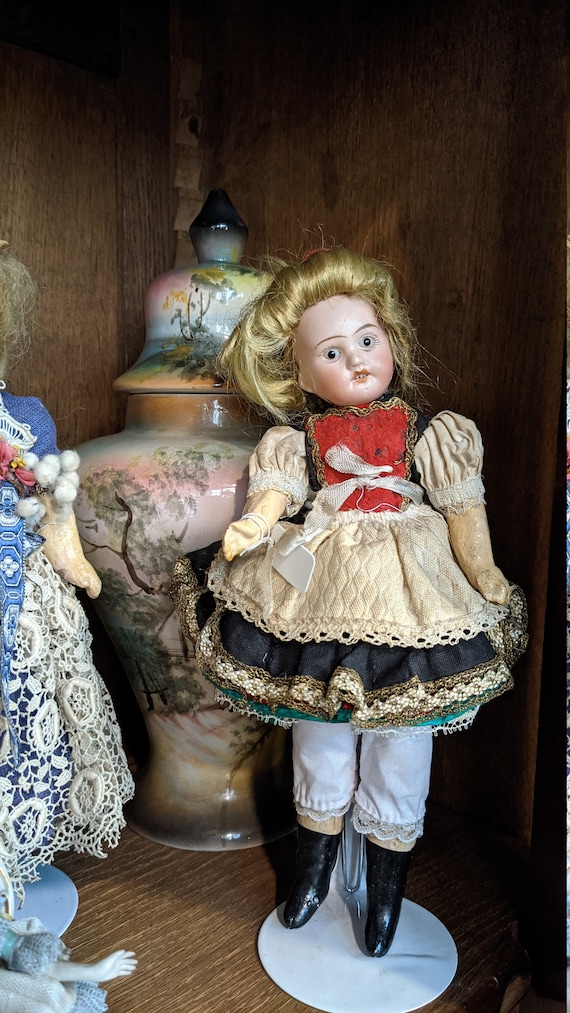 23 ポーセリンドール ヘッド お手手 人形 パーツ ビスクドール