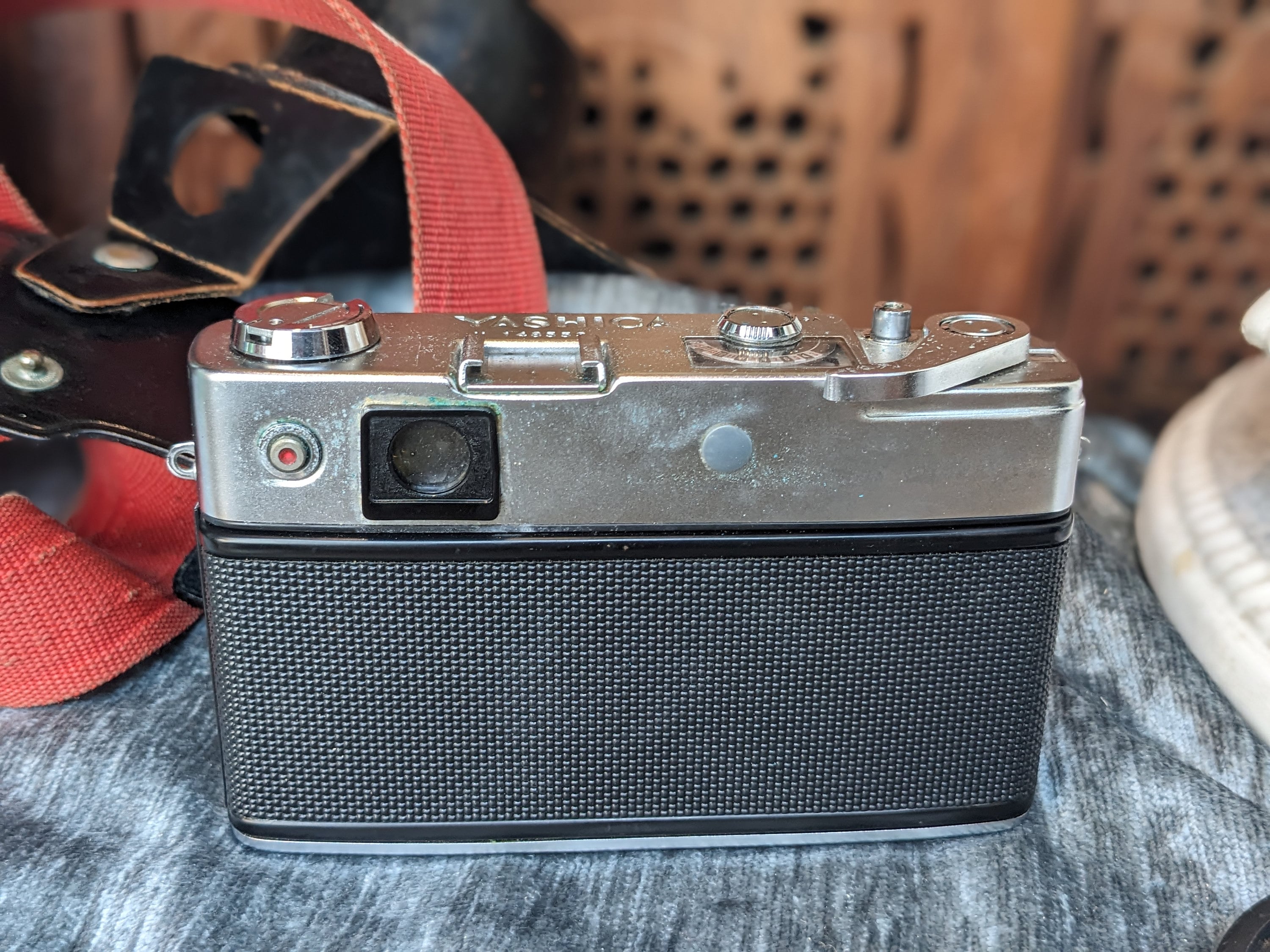 ヴィンテージ ヤシカ ミニスターD レンジファインダー 35mm カメラ