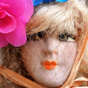 Antique Boudoir doll / 1920s Boudoir Flapper Fashion Doll Vintage/ Antique French Doll