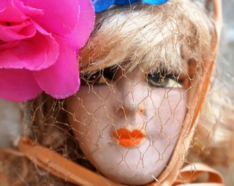 Antique Boudoir doll / 1920s Boudoir Flapper Fashion Doll Vintage/ Antique French Doll