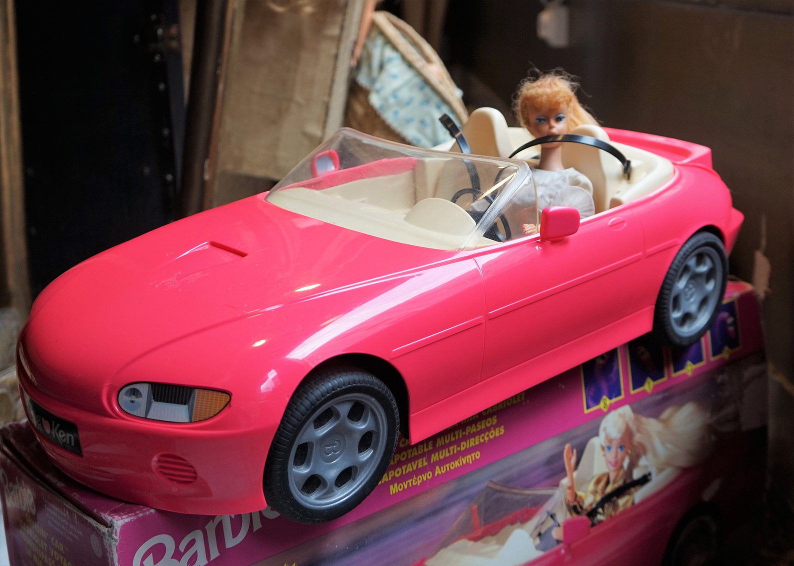 Barbie автомобиль кабриолет Корвет