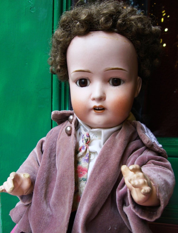 crying porcelain doll