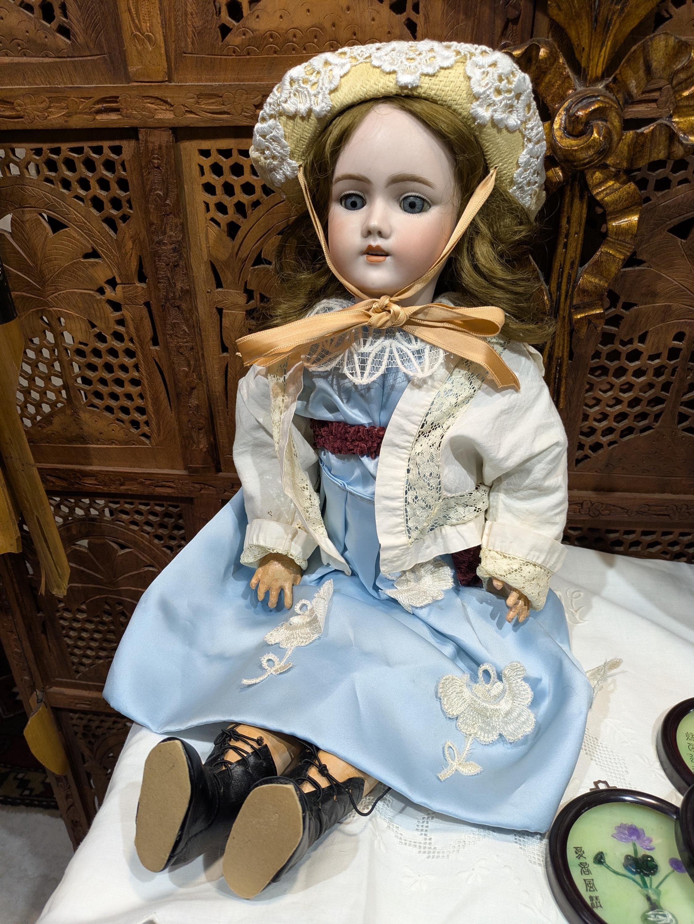 アンティークビスクドール　 HANDWERCK 　109-11 Antique Doll Heinrich Handwerck DEP #99 - Etsy