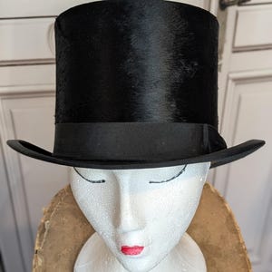 Vintage Henry Heath of London Felt Top Hat // 1930s hat
