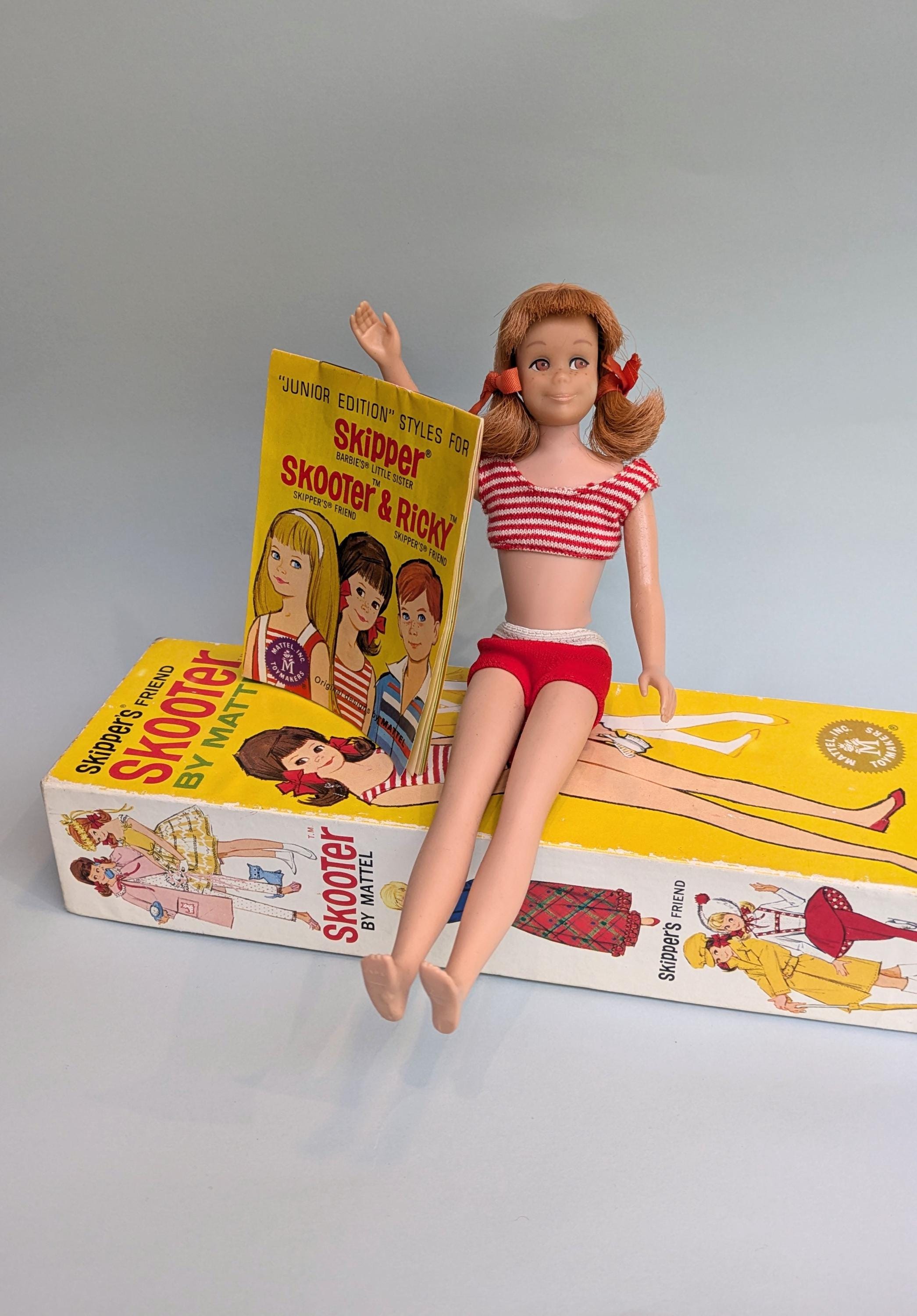 1960 年代のヴィンテージ マテル バービー スキッパーズ フレンド