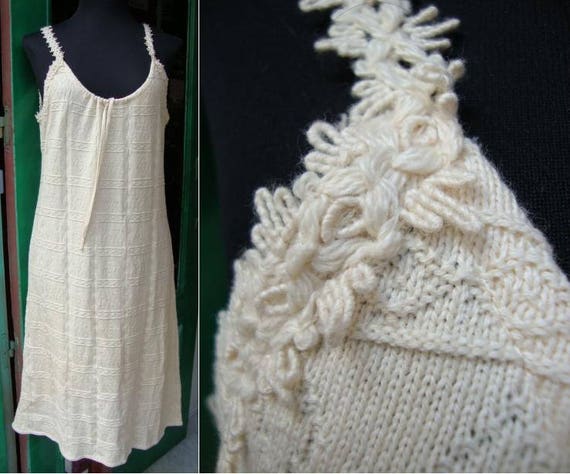 Peruvian Cotton Dress/Knit Maxi/Size XL/ Atahualpa
