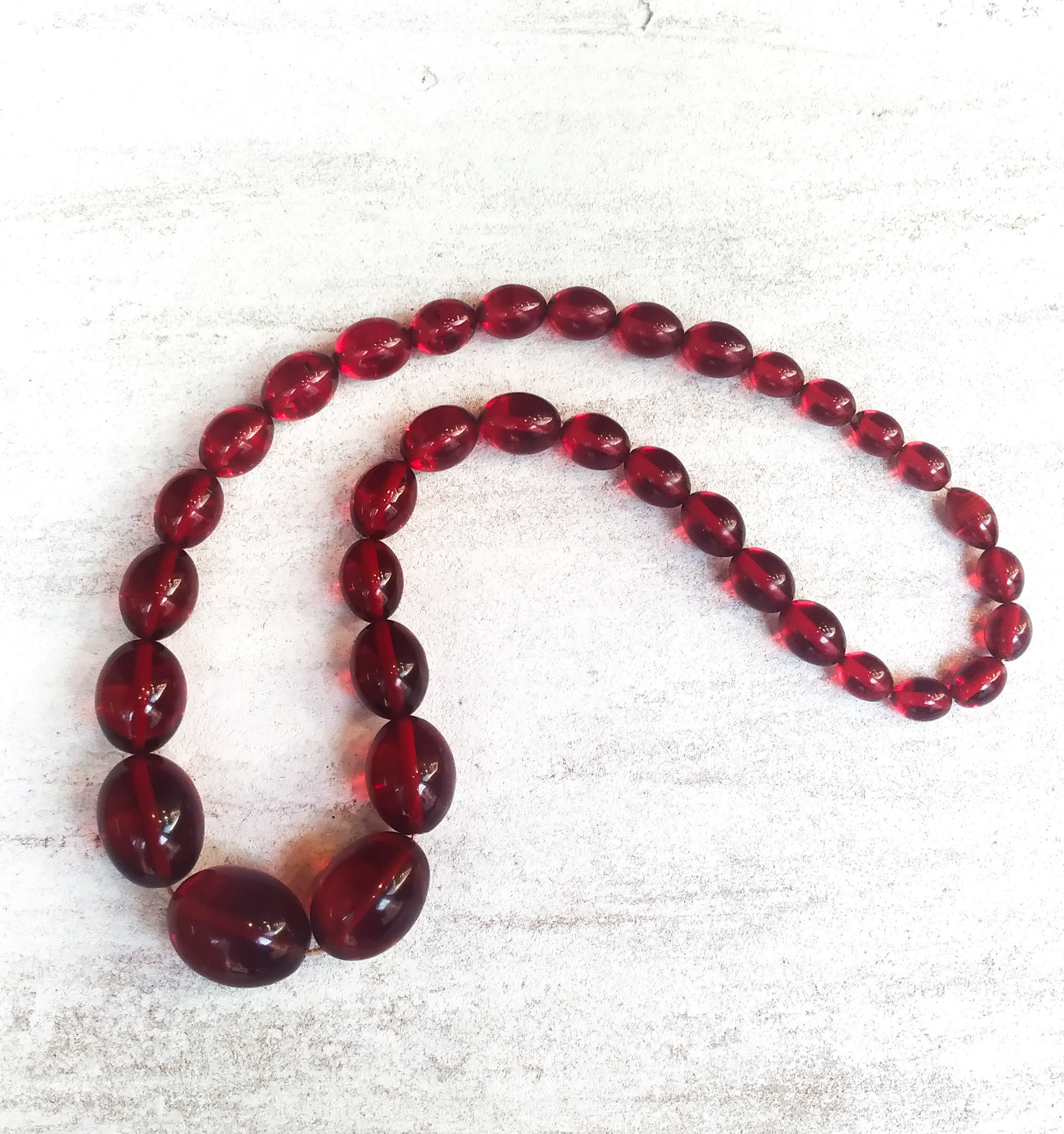 Collana Donna Vintage 60 Cm Con Perline – Gioiello 2 In 1: Collana E Accessorio Per Capelli, Metallo - 4