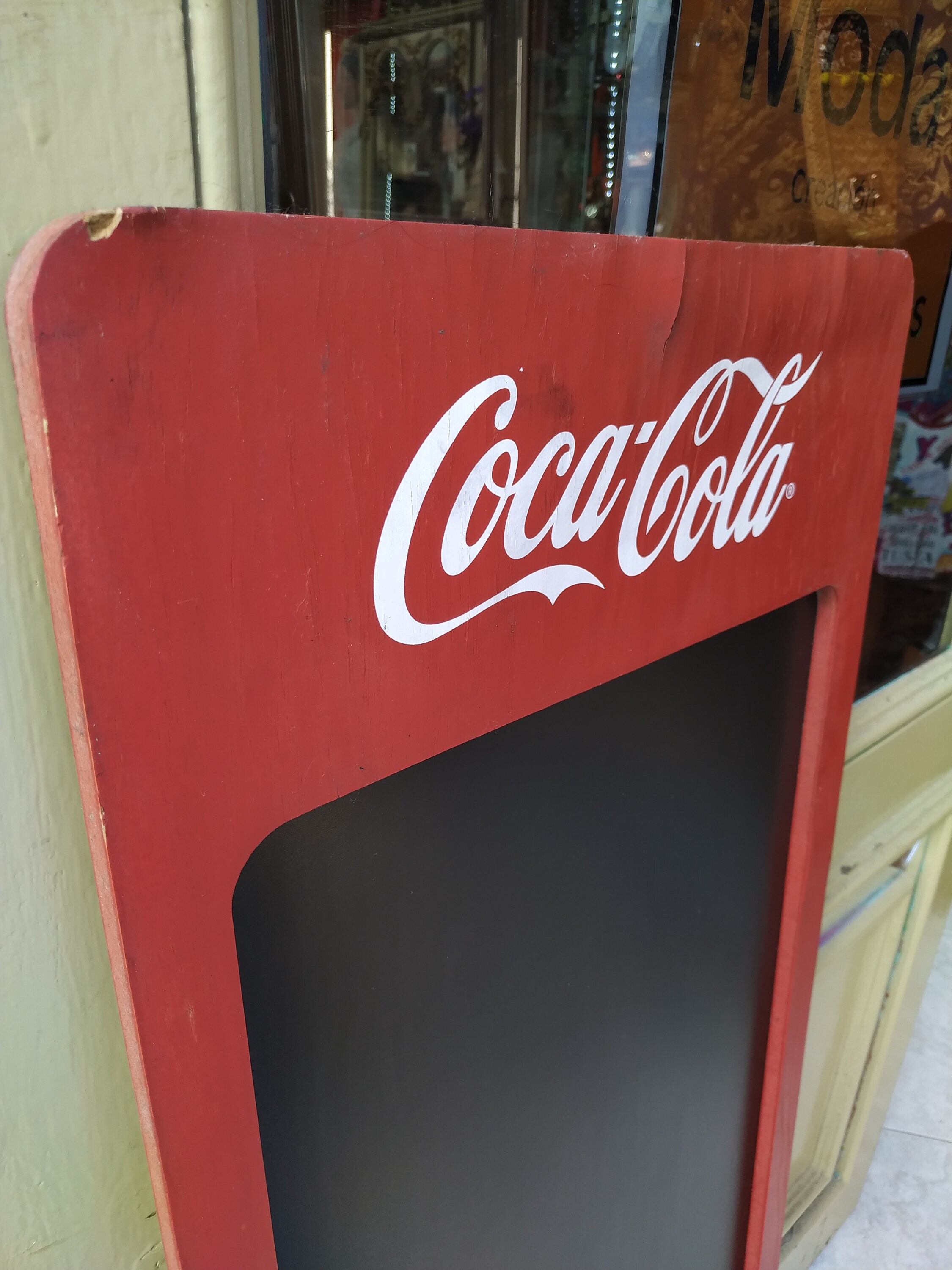 コカコーラ　木製メニューボード コカ・コーラ - コカコーラ 木製メニューボードの通販 by ザ