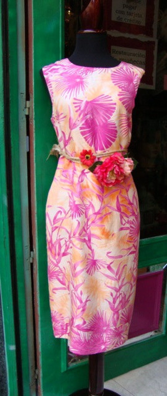 Vintage Betty Barclay Dress / Summer Flower Dress/ - image 1