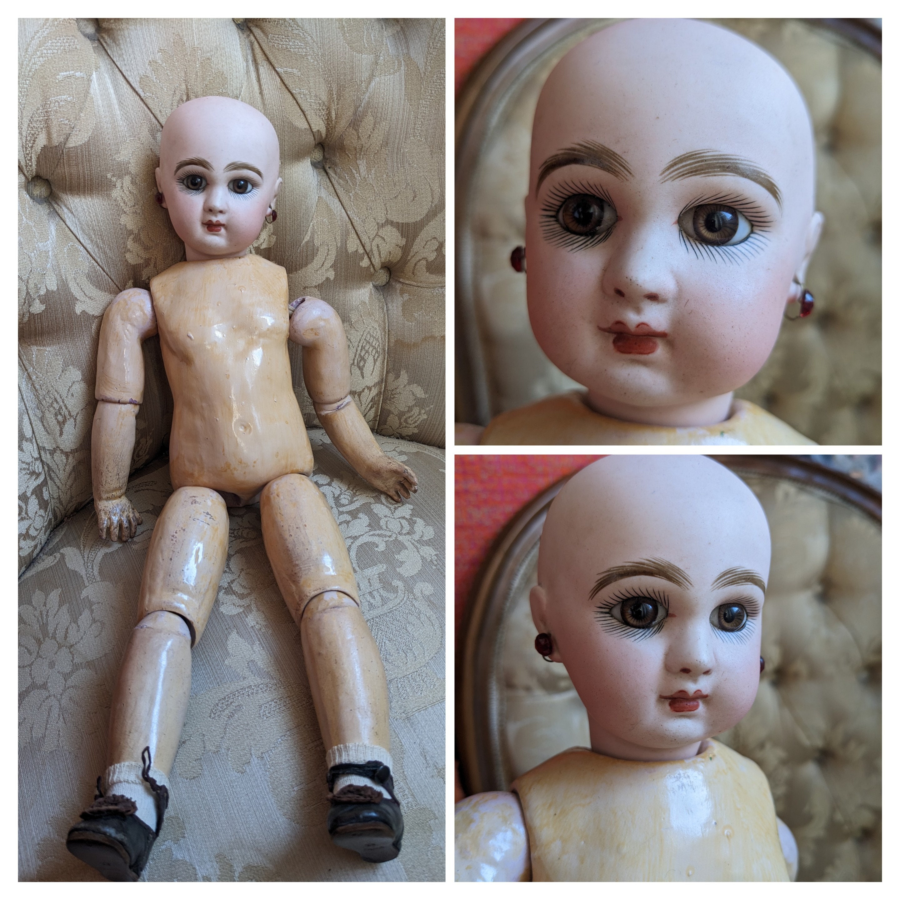 Antique Depose Tete Jumeau Bebe Doll, Size 5, Original Shoes - Etsy