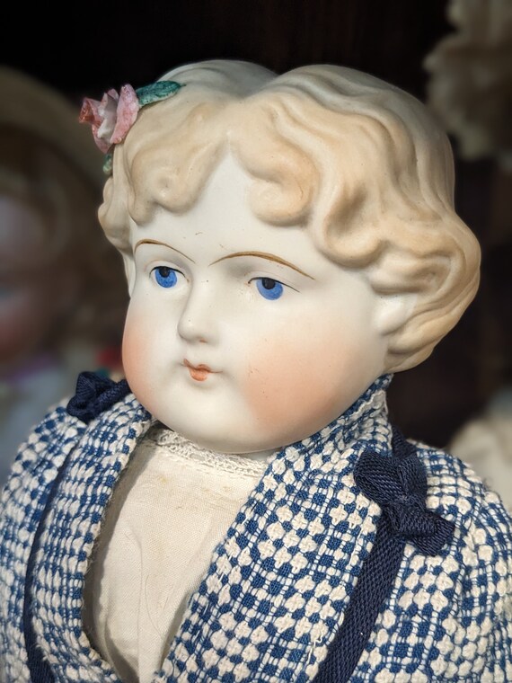 Poupée Ancienne Parian Doll China Head Bisque Mignonnette