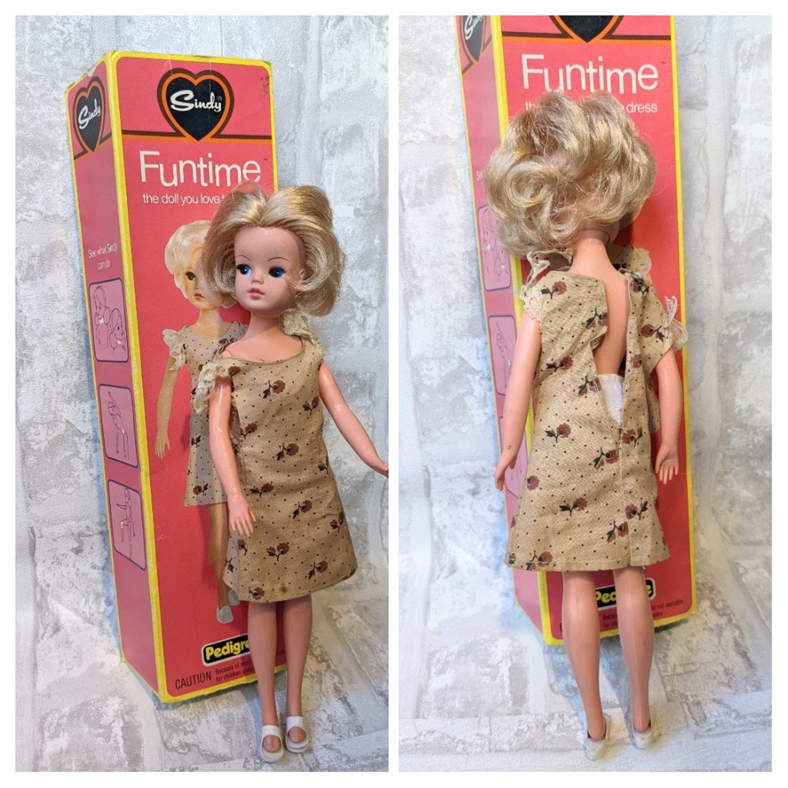 Klänning Sindy Funtime (Boxed doll) 1977 | Köp på Tradera (688434710