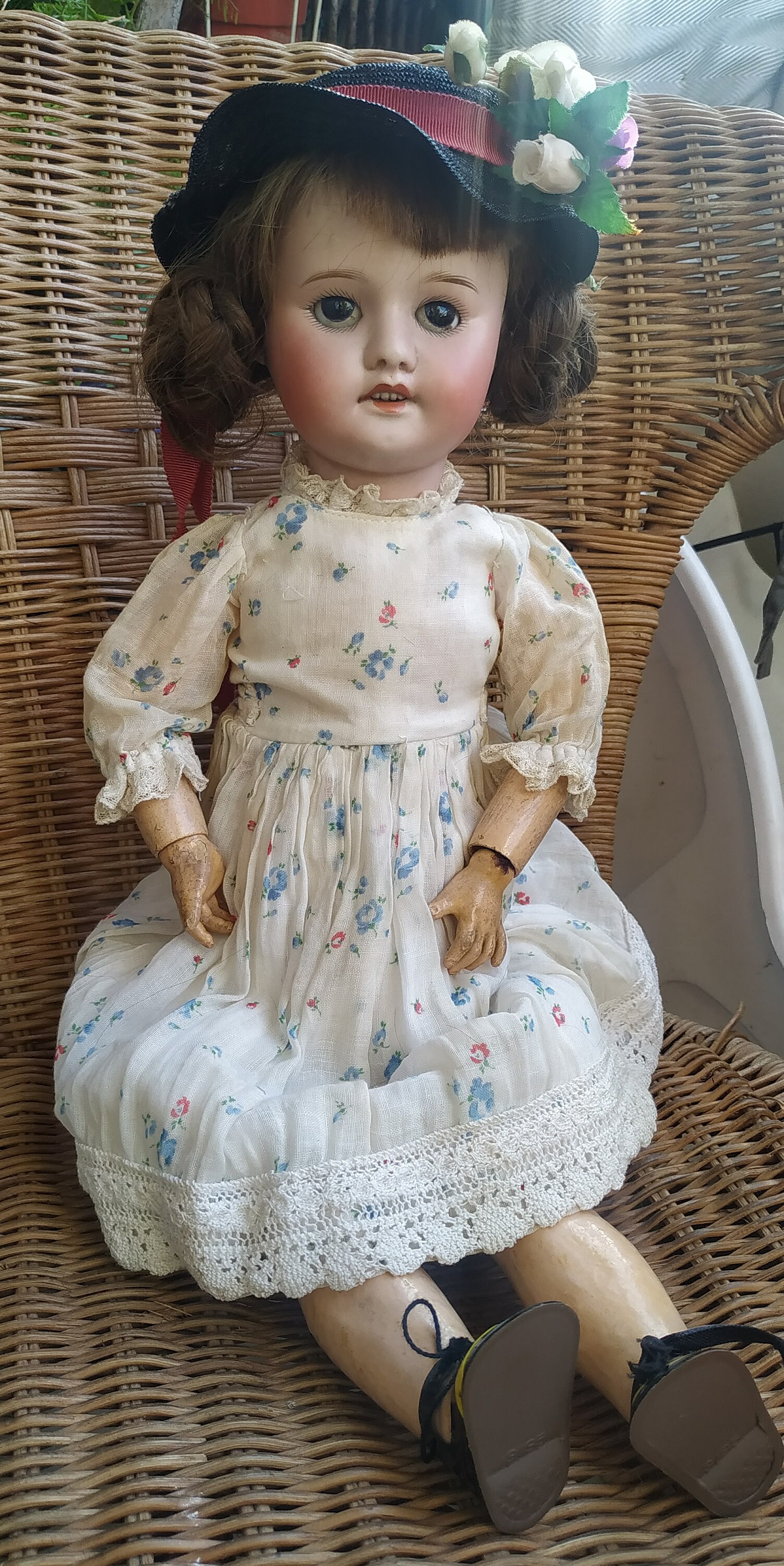 Antique SFBJ Paris 23 Doll Number 2 // 20 Antique French Doll -  Sweden