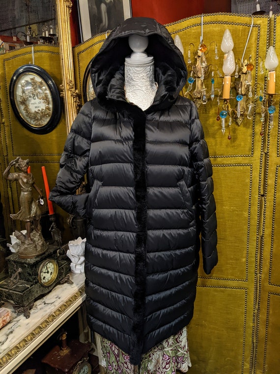Womens Puffer Coat // Designer Vintage 