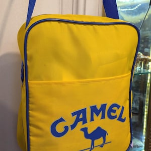 vintage Camel - Sac de sport jaune bleu Promo Sac à dos unisexe