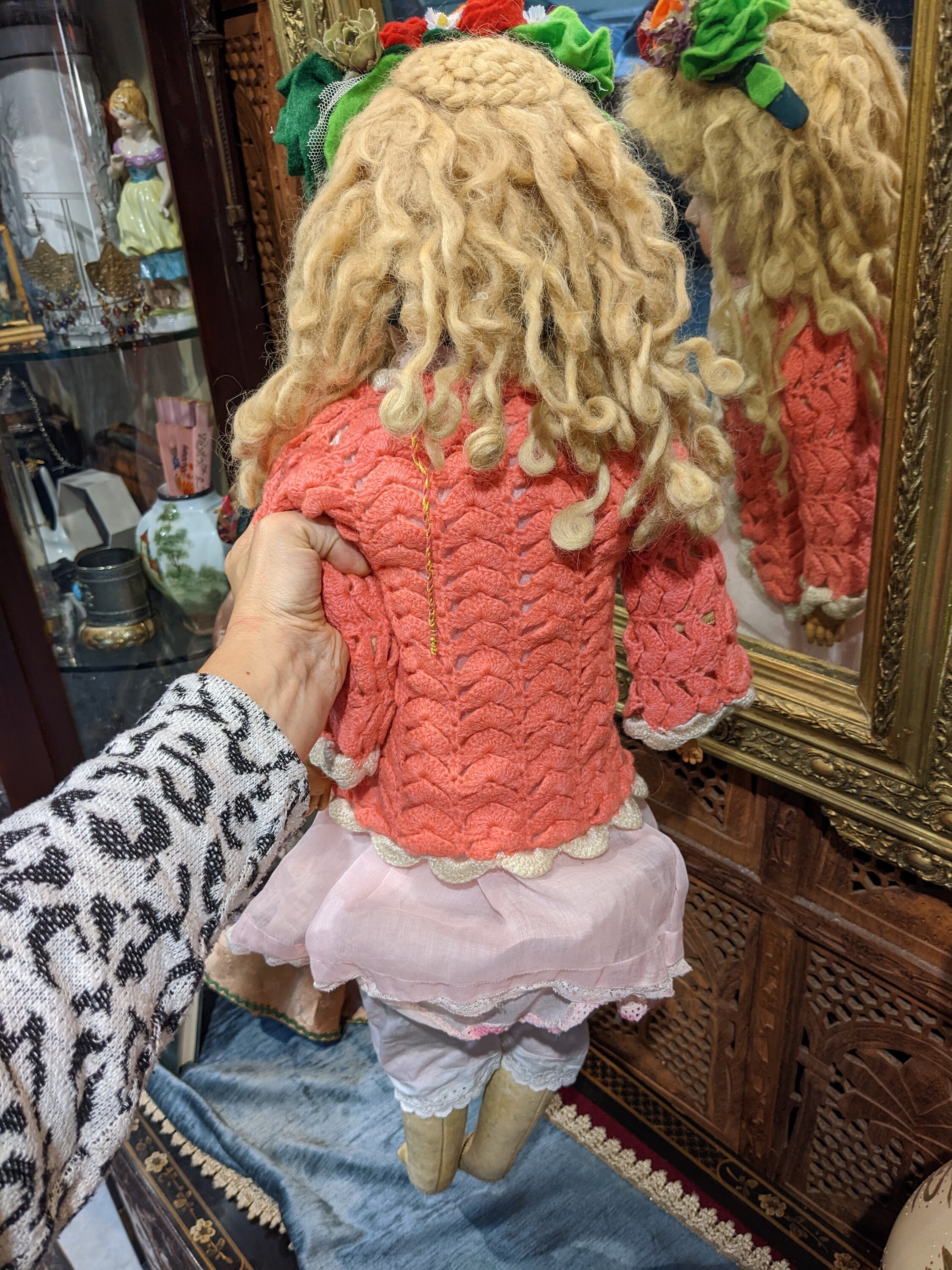 ドイツ製ビスクアンティークドール アルマン・マルセイユ 370 AM